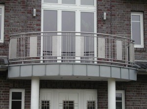 Geländer außen